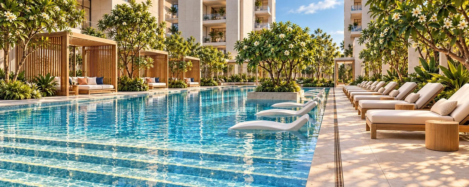 Tropical Resort-style Pool & Deck
