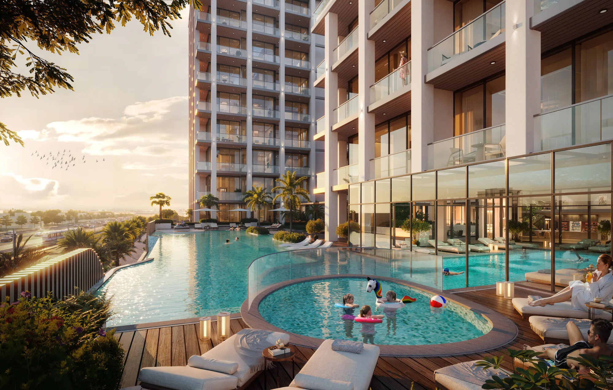 Adult & Kids' Pools