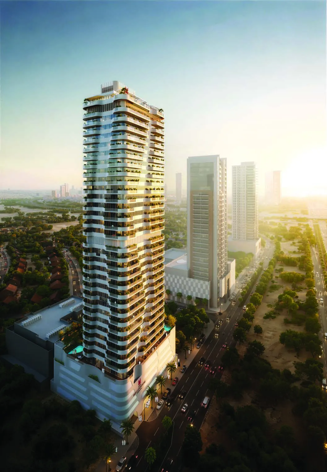 Azha Millennium Residences in Dubai — R A D A Real Estate