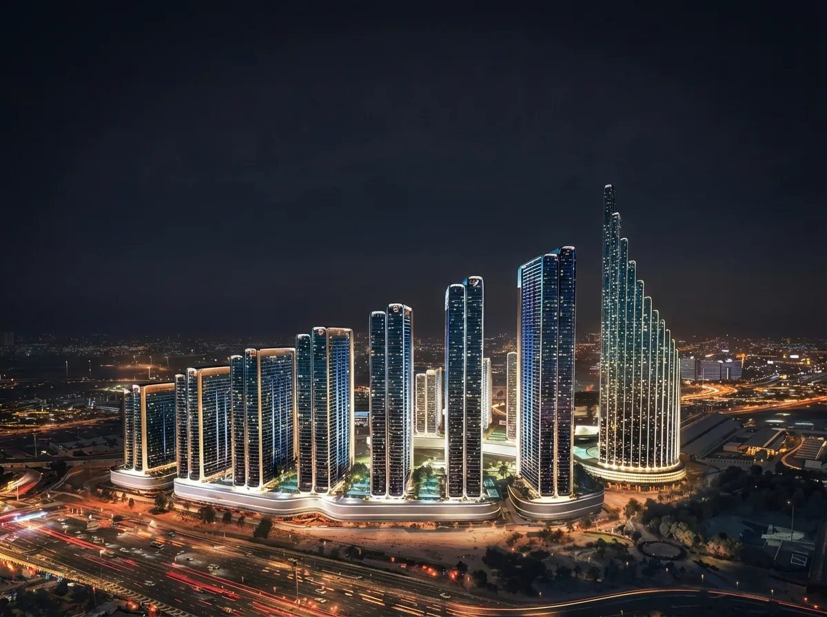 Mercedes-Benz Places Binghatti City Vision Iconic by Binghatti Developers
