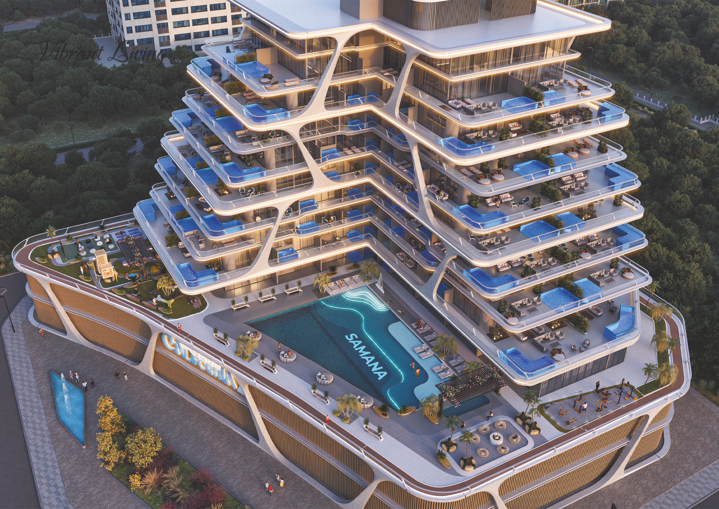 Samana California Phase 2 in Dubai — R A D A Real Estate