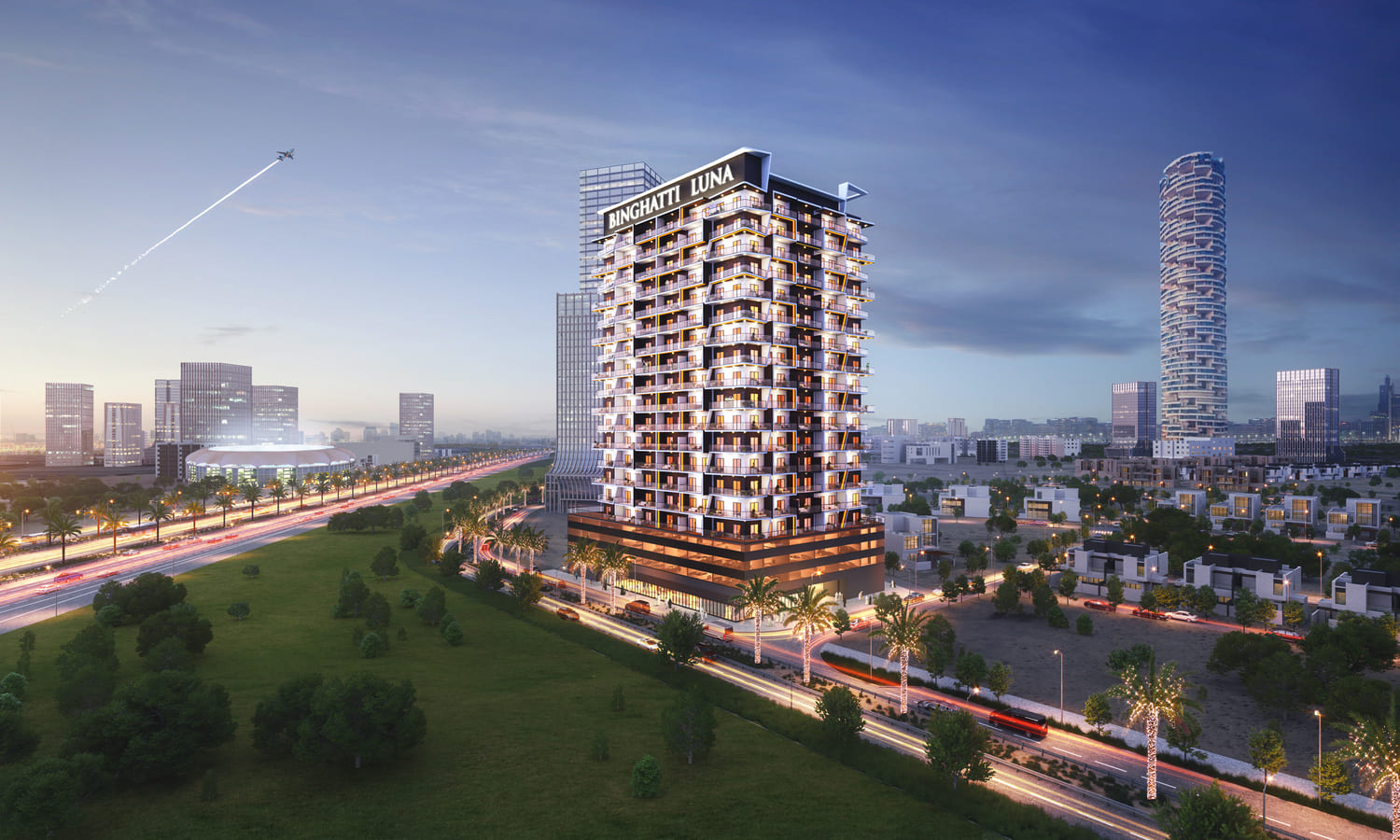 Binghatti Luna  in Dubai — R A D A Real Estate