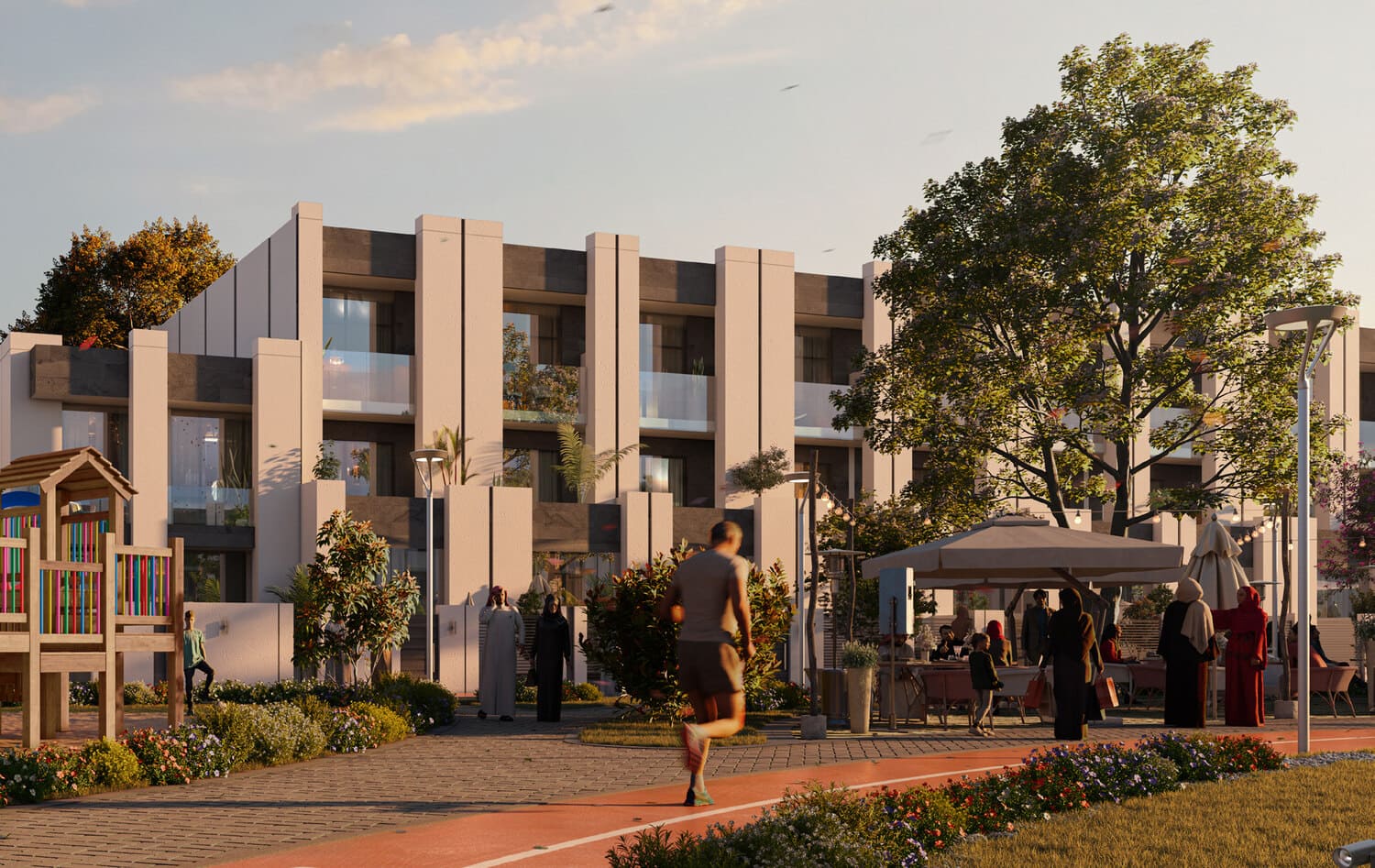 Reportage Village in Dubai — R A D A Real Estate