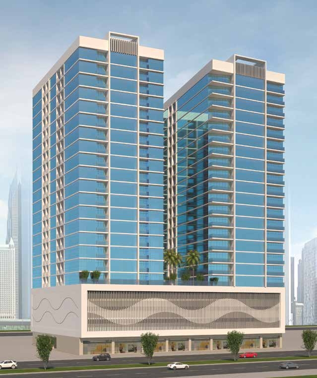 Gulfa Towers in Ajman — R A D A Real Estate