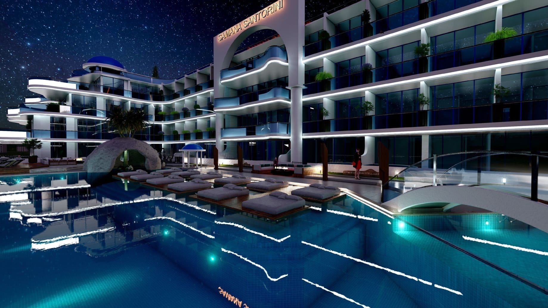 Samana Santorini in Dubai — R A D A Real Estate