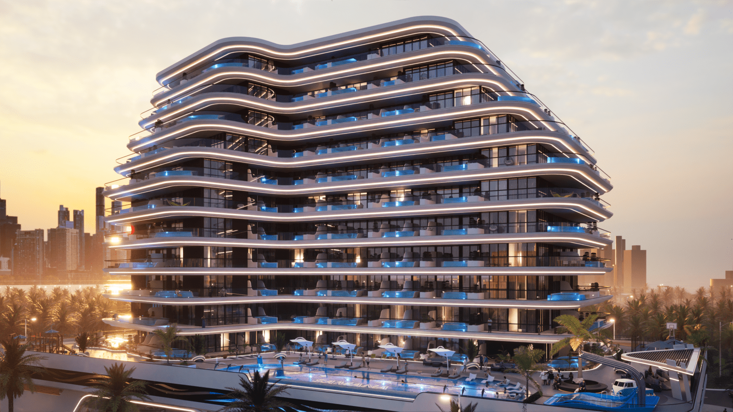 Samana Portofino in Dubai — R A D A Real Estate