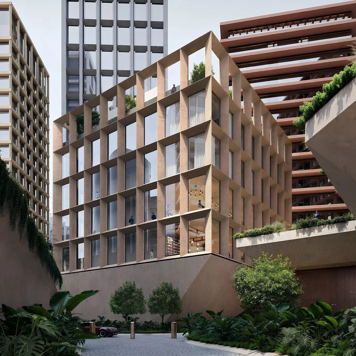 Bearau Lamar Commercial Tower