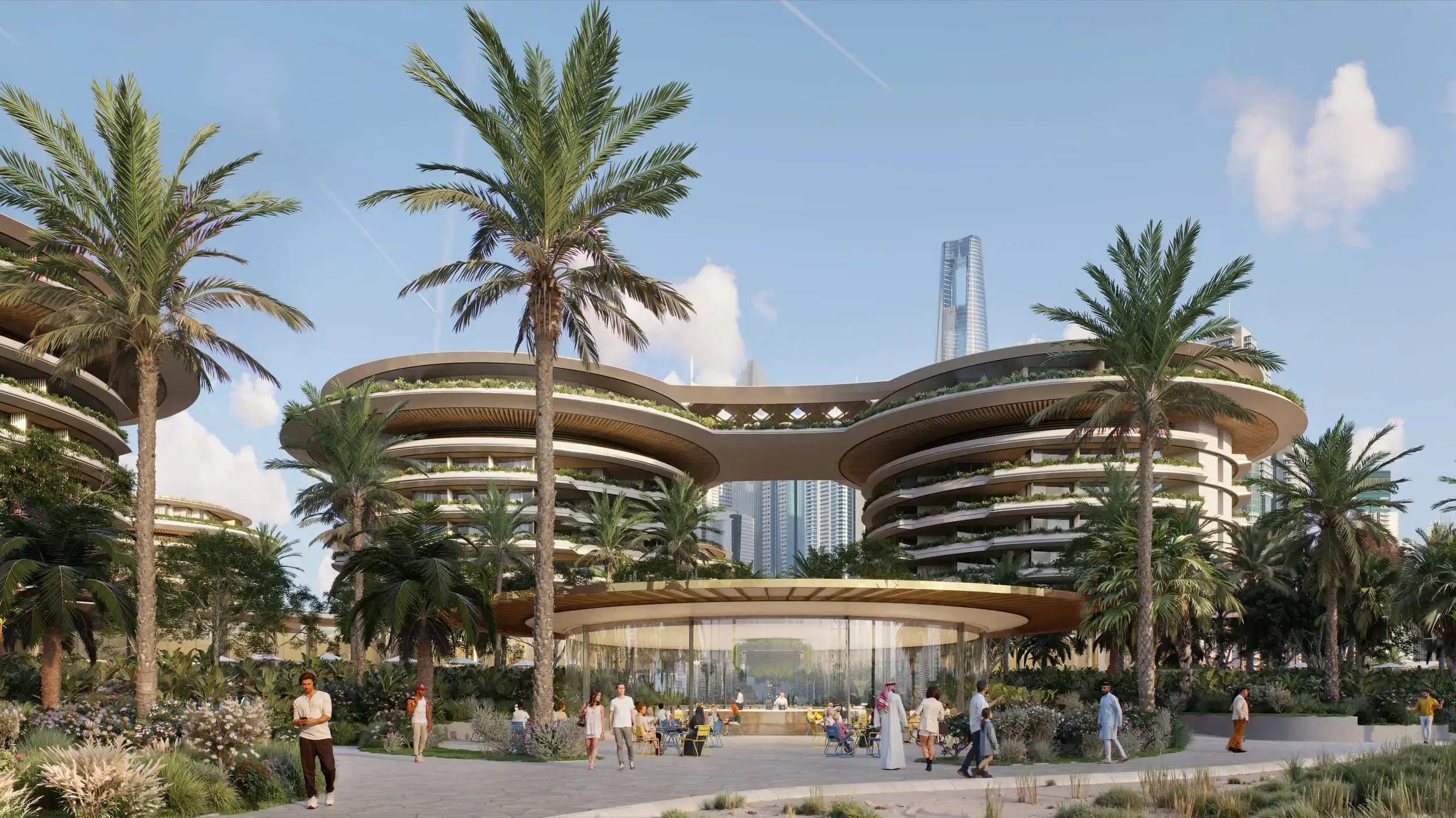 Edition Residences Towers B by H&H Development, Jumeirah Beach Residence (JBR). Render supplied by developer.