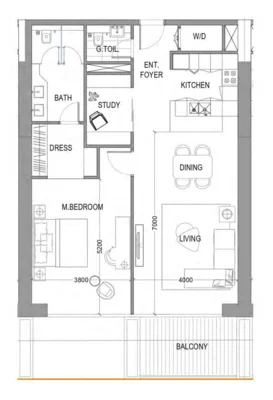 Typical unit
