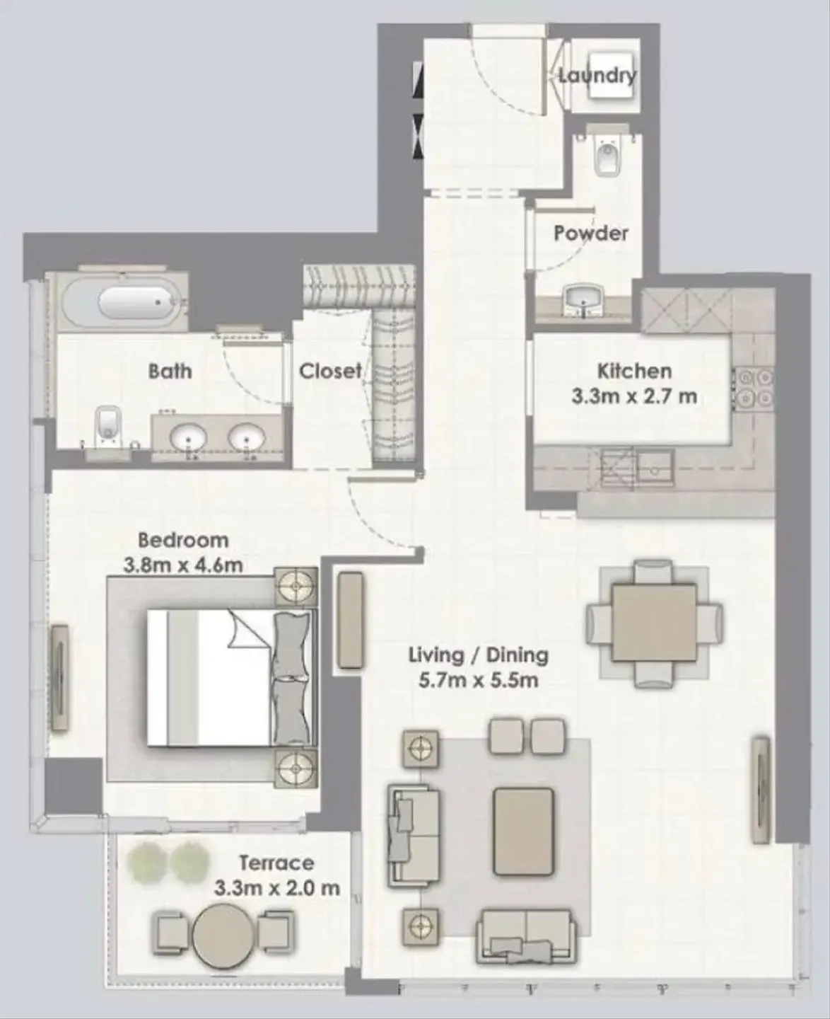 Typical unit