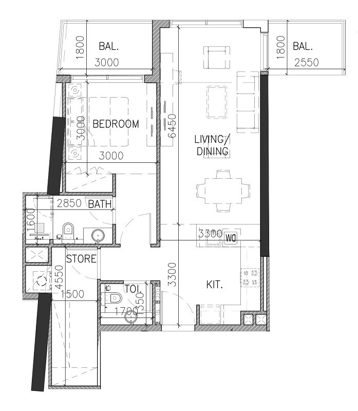 Typical unit