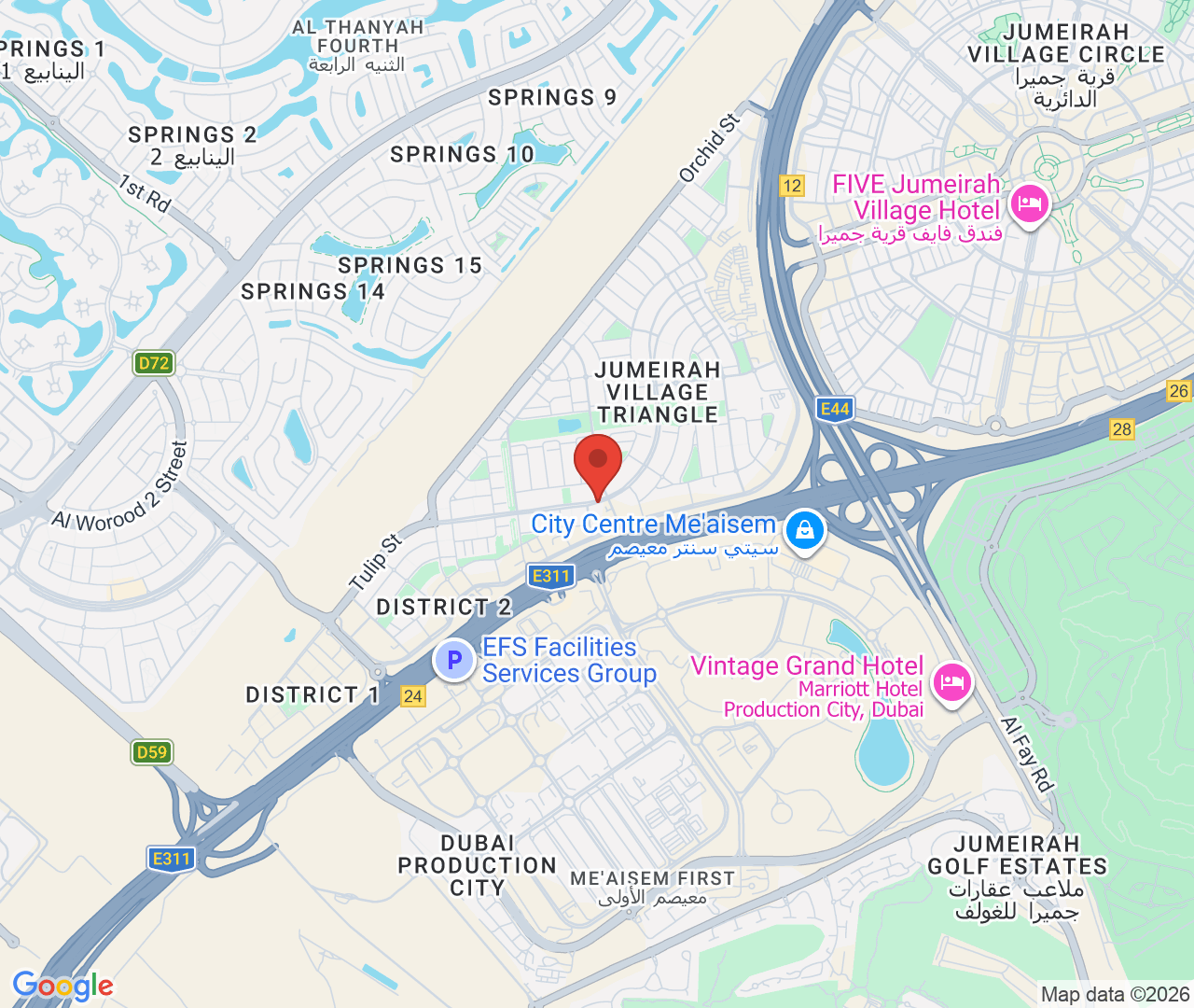 Cavendish Square map