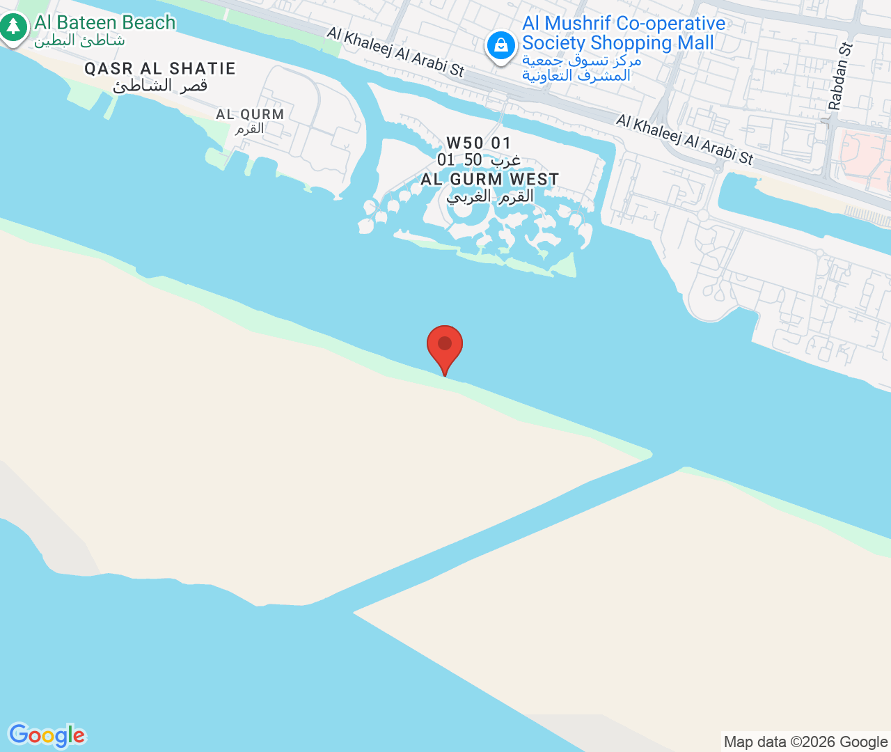 Bashayer Residences map