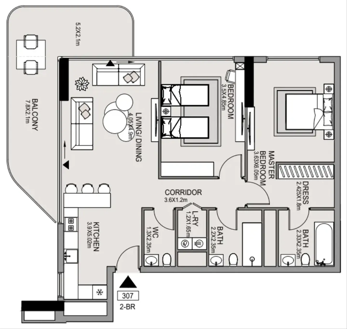 Typical unit