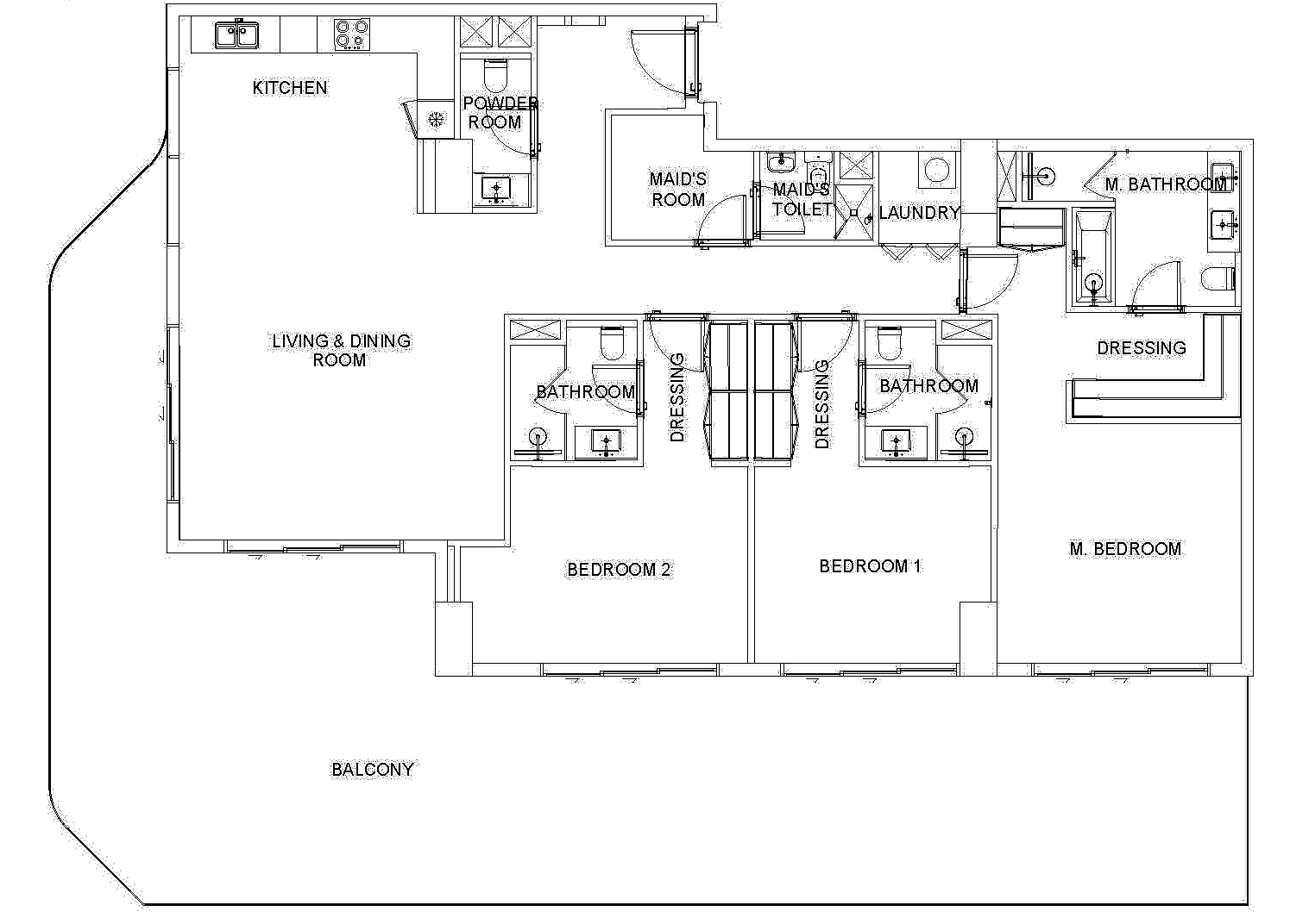 Typical unit