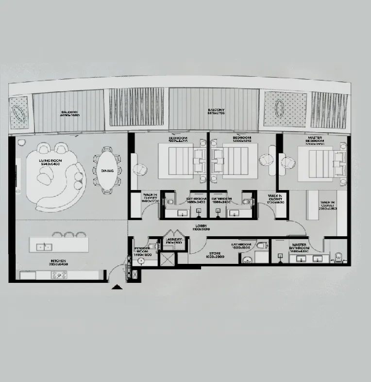 Typical unit