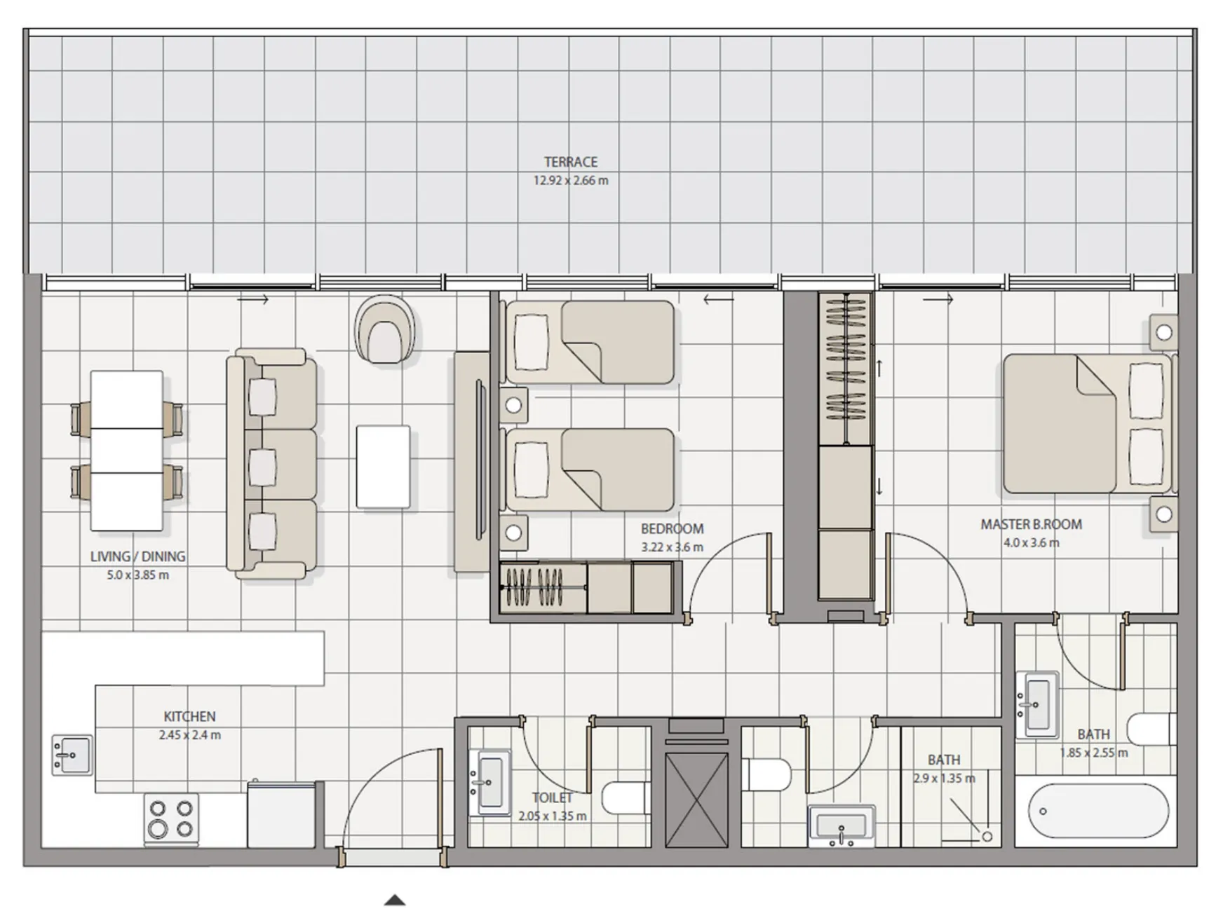Typical unit
