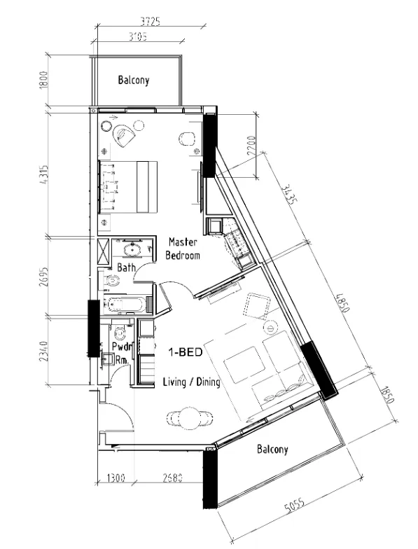 Typical unit