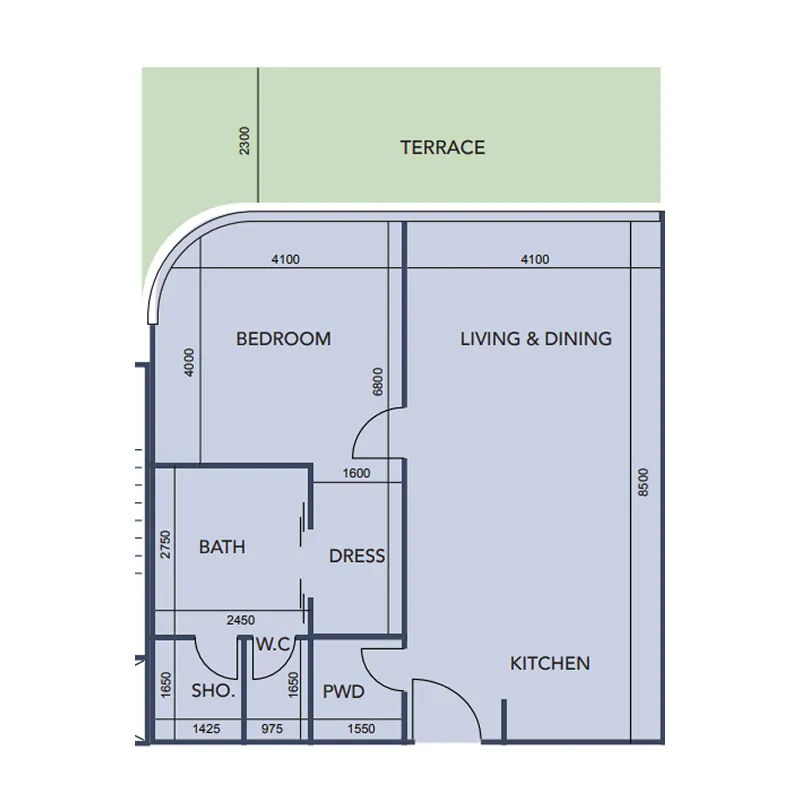 Typical unit