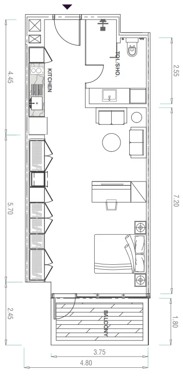Typical unit