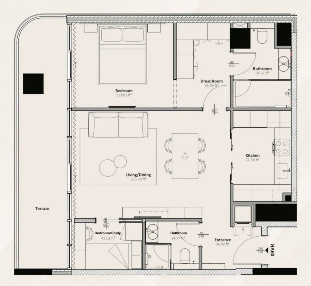 Typical unit