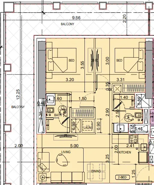 Typical unit