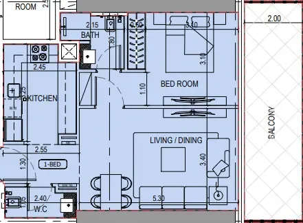 Typical unit