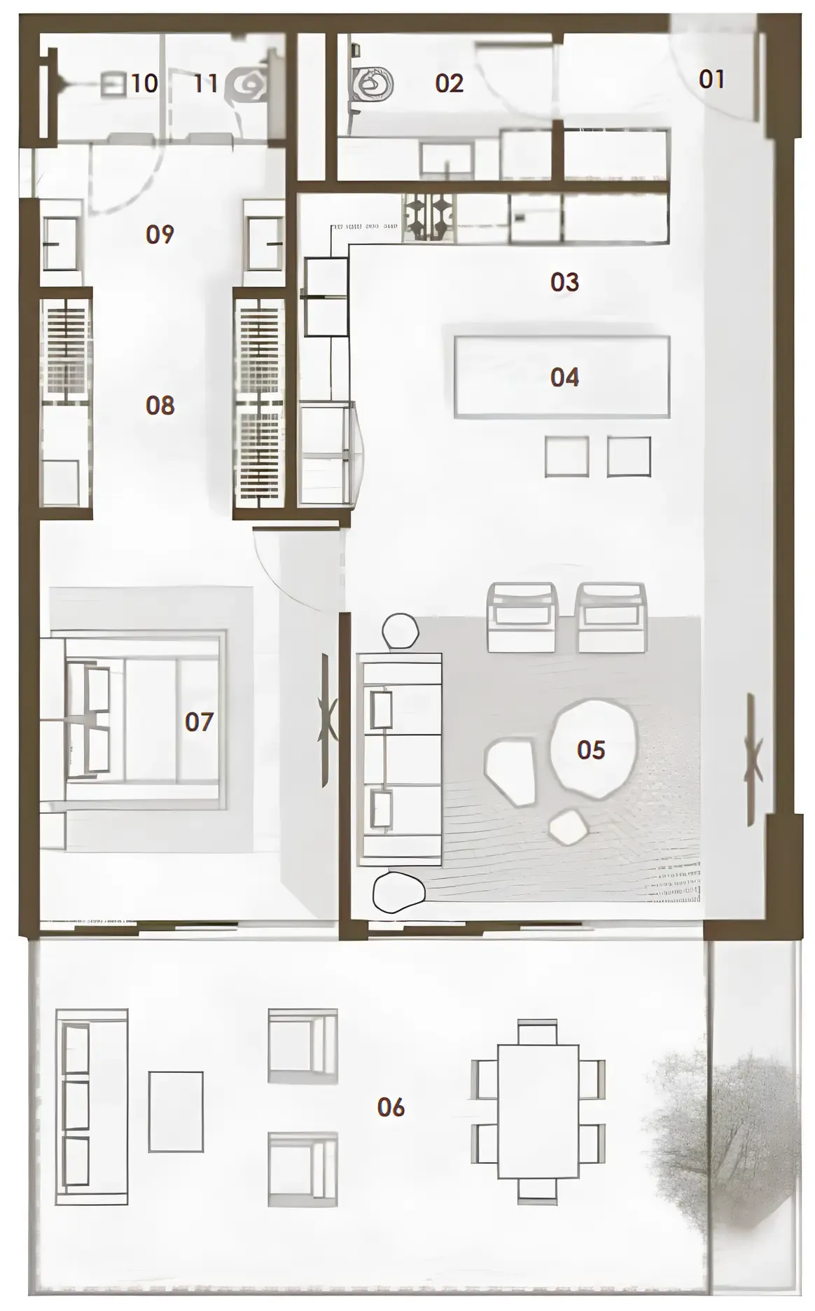 Typical unit