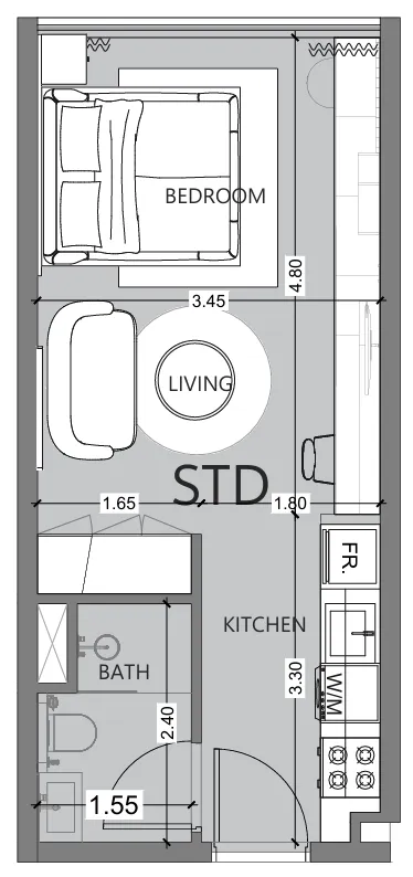 Typical unit