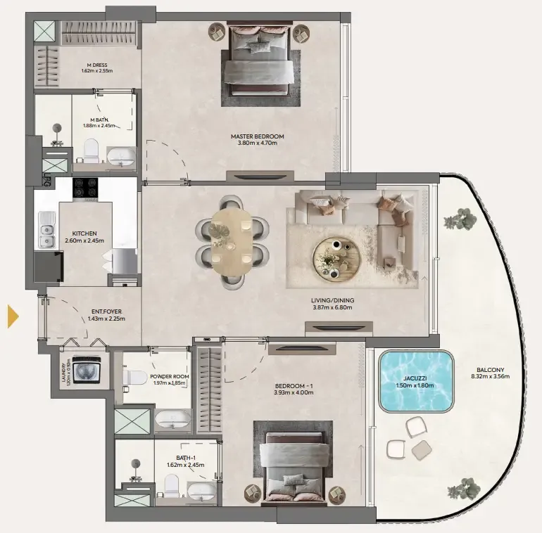Typical unit