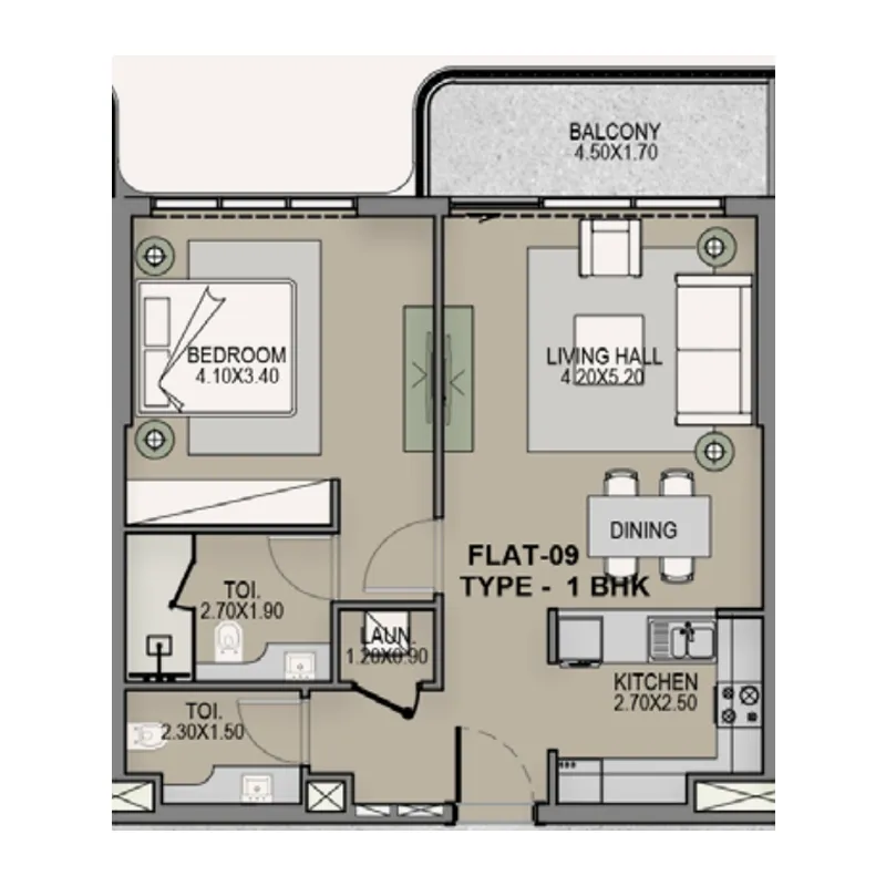 Typical unit