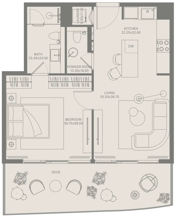 Typical unit
