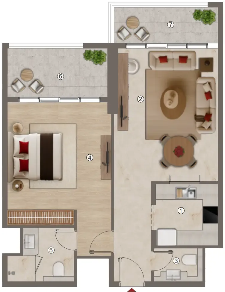 Typical unit
