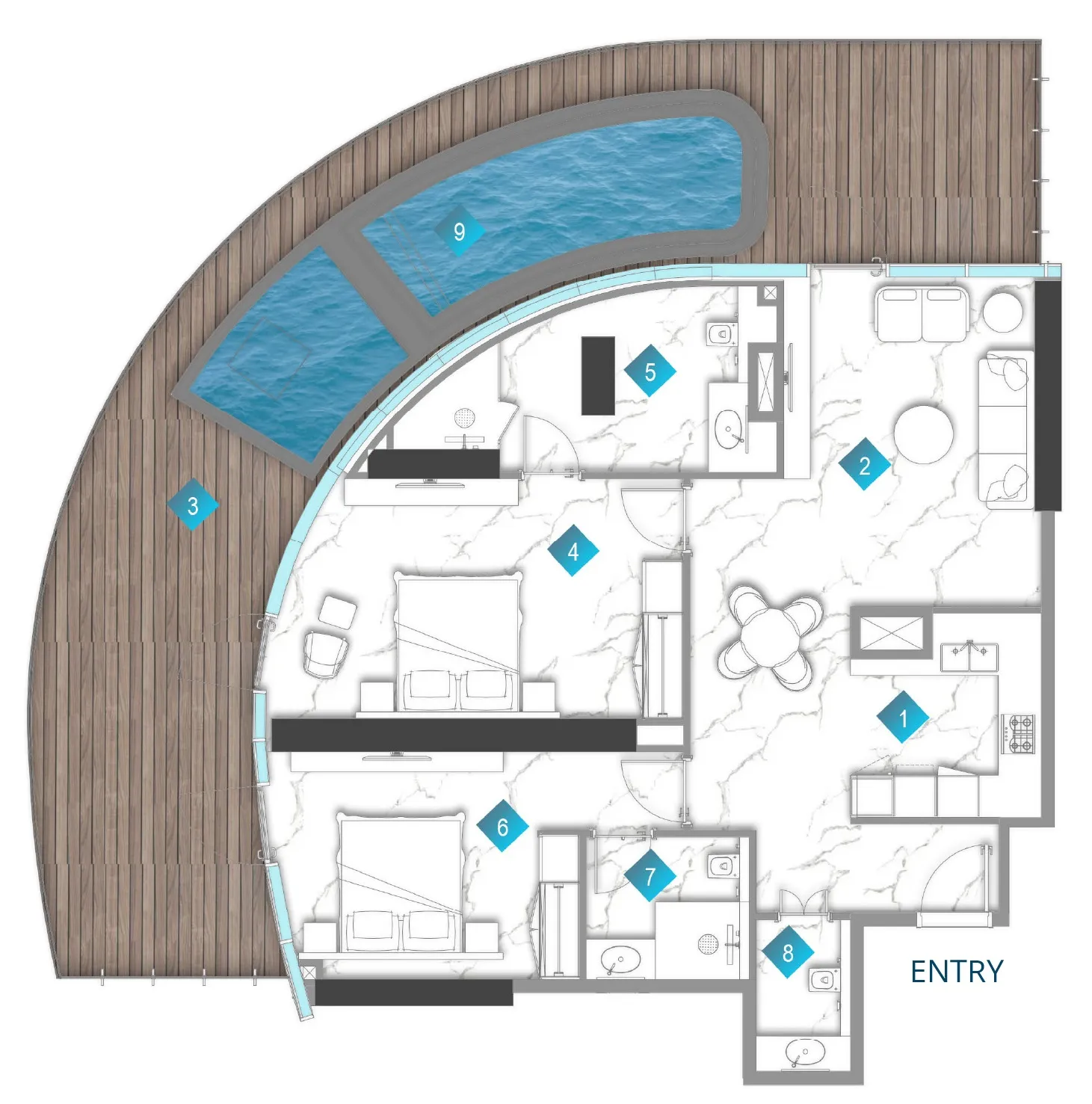 Typical unit