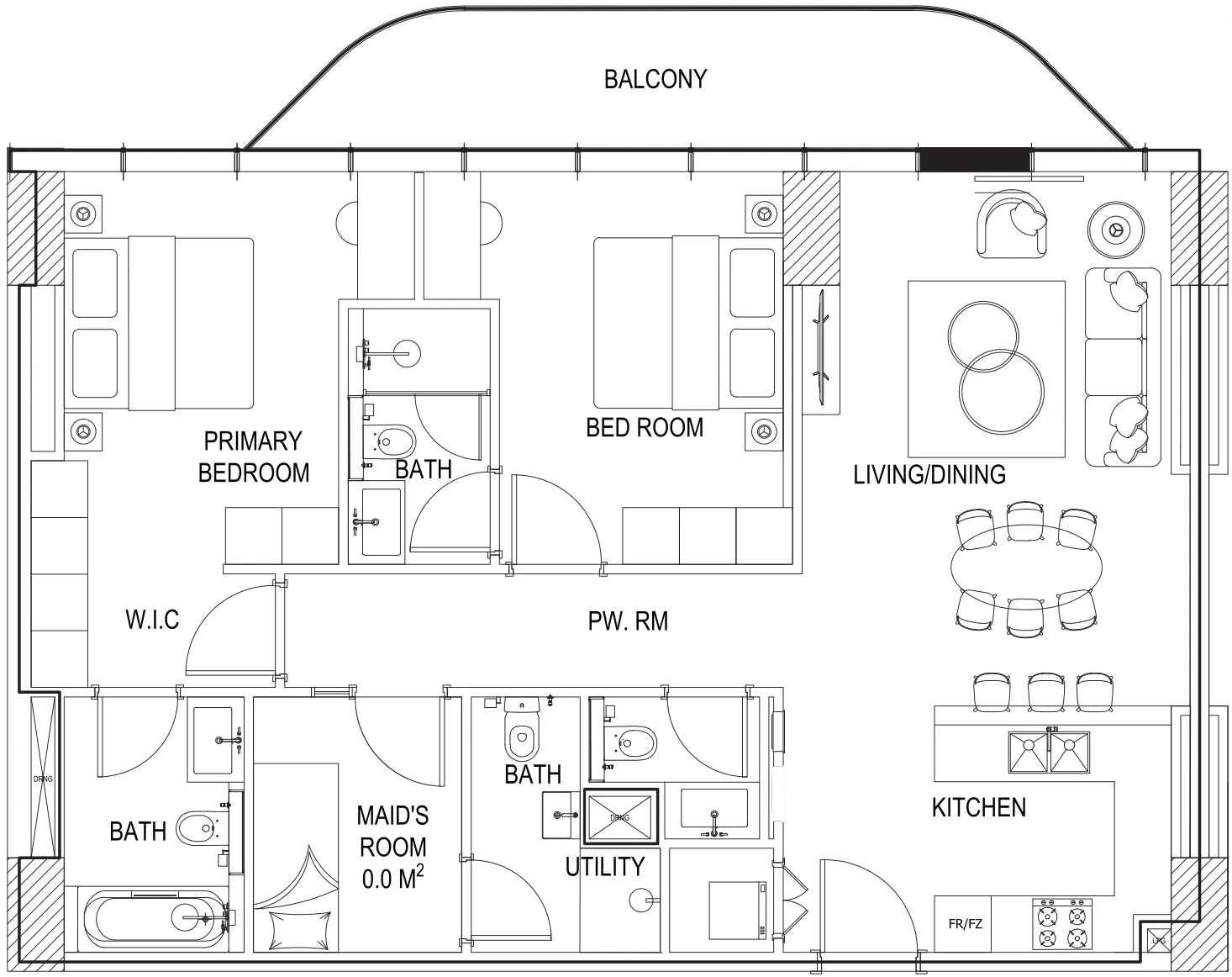 Typical unit