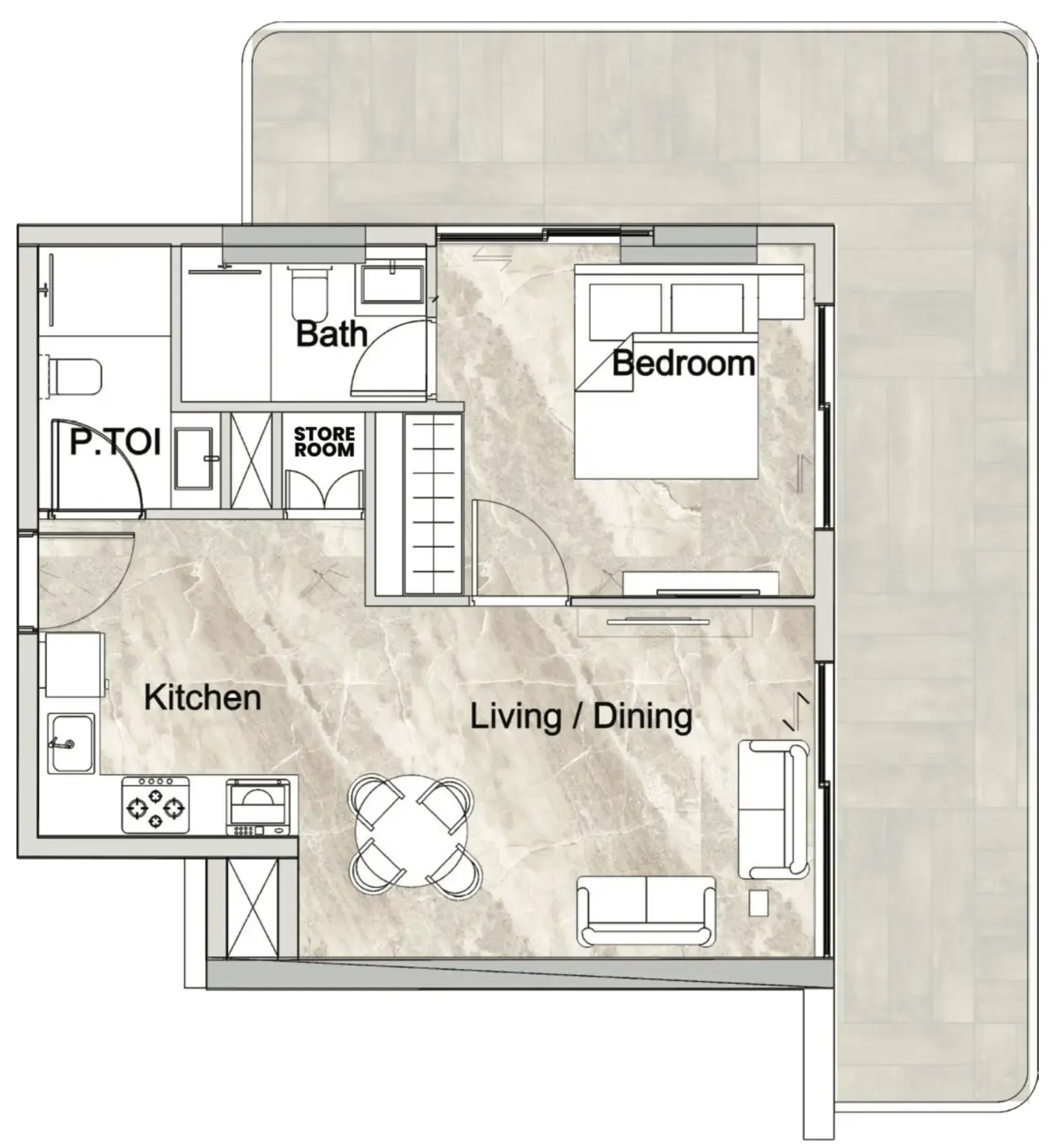 Typical unit