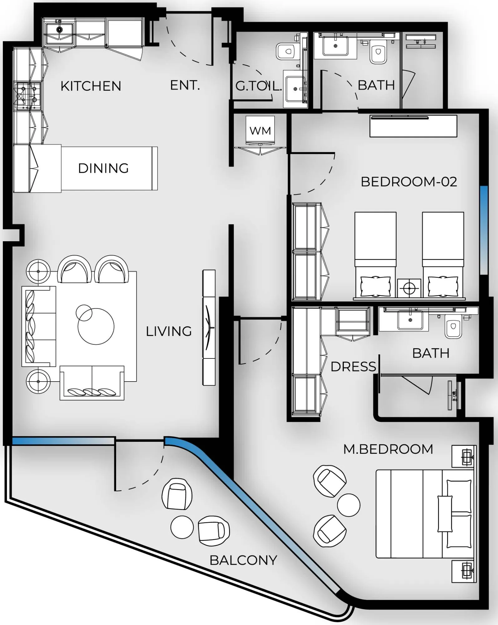 Typical unit