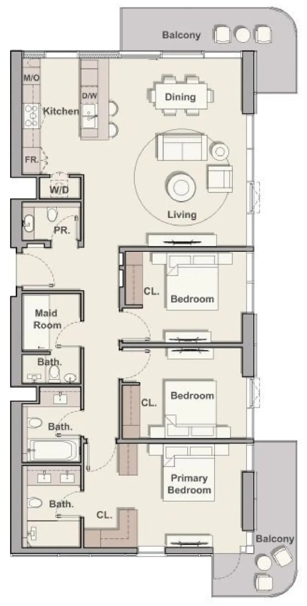 Typical unit