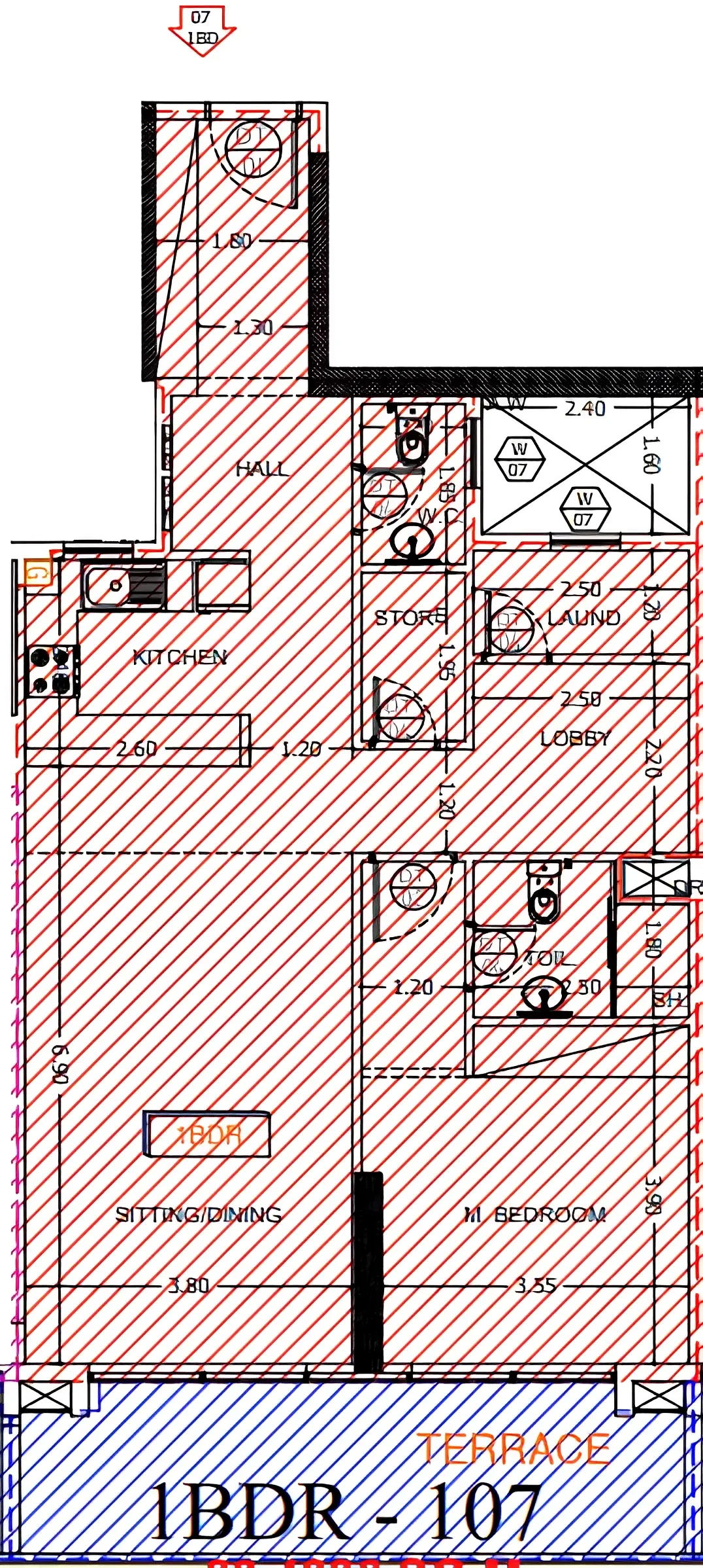 Typical unit