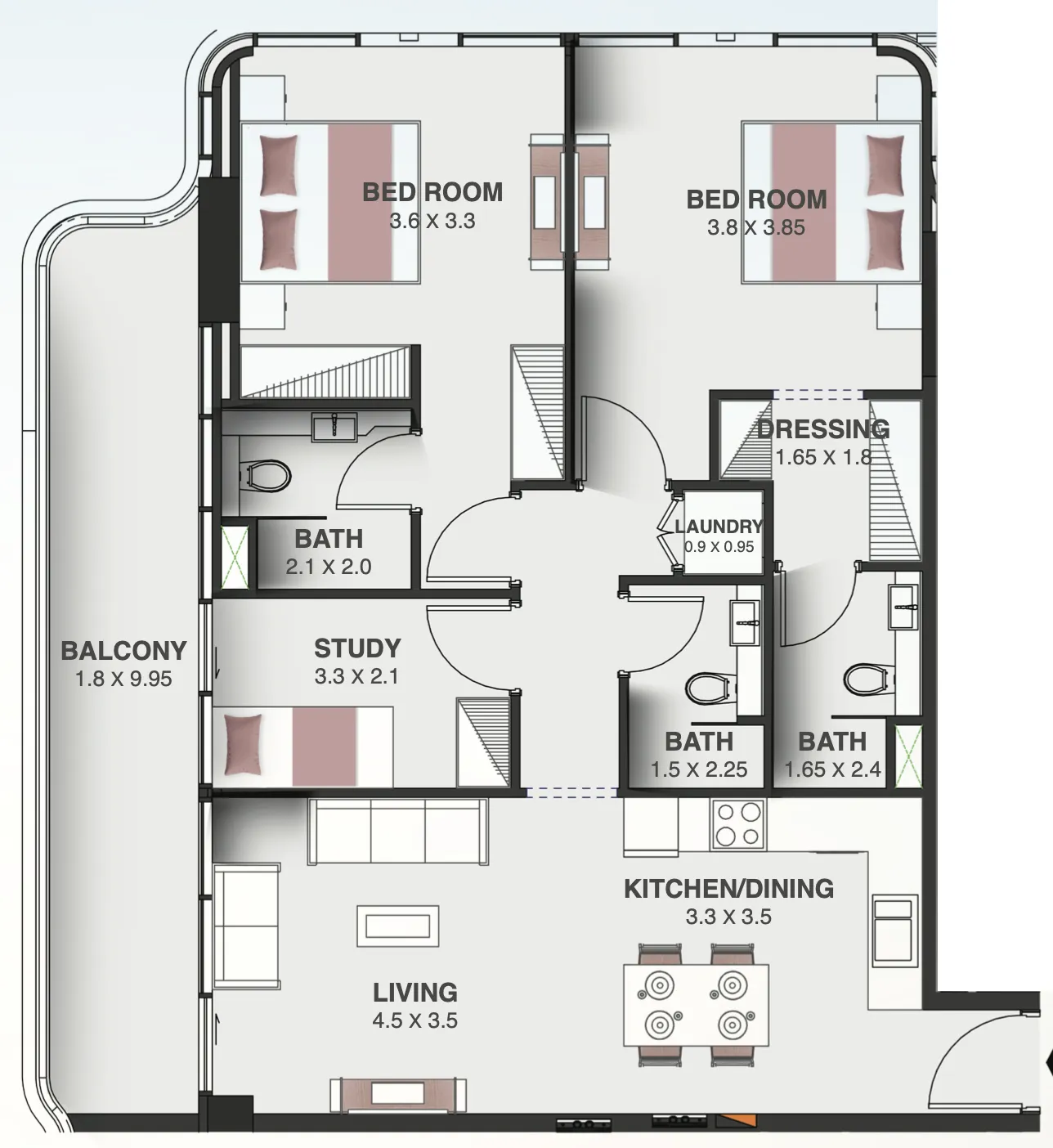 Typical unit