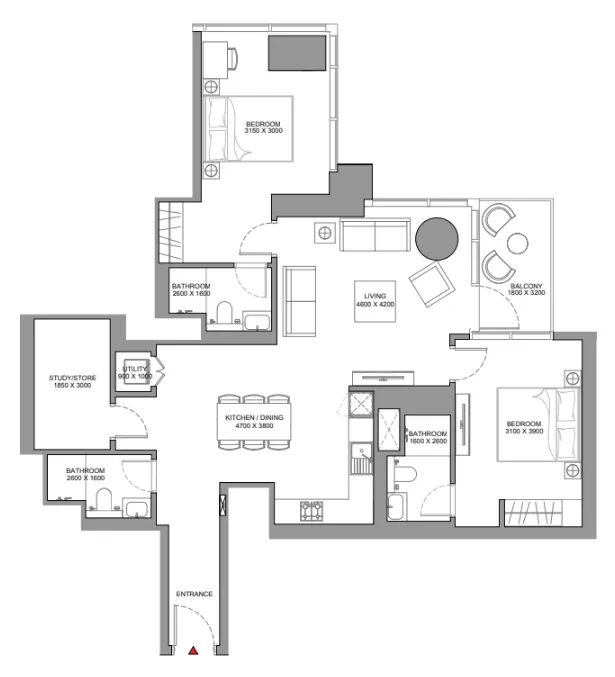 Typical unit