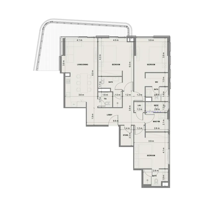 Typical unit