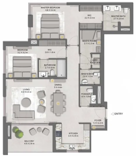 Typical unit