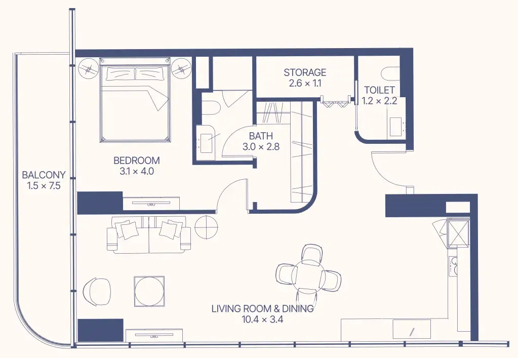 Typical unit