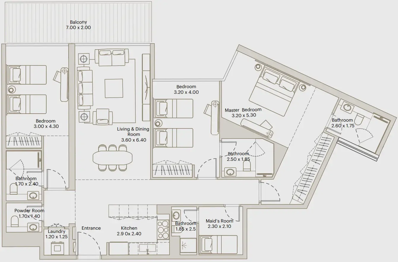 Typical unit