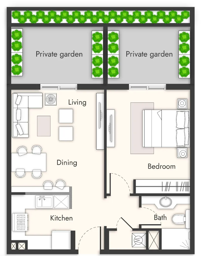 Typical unit