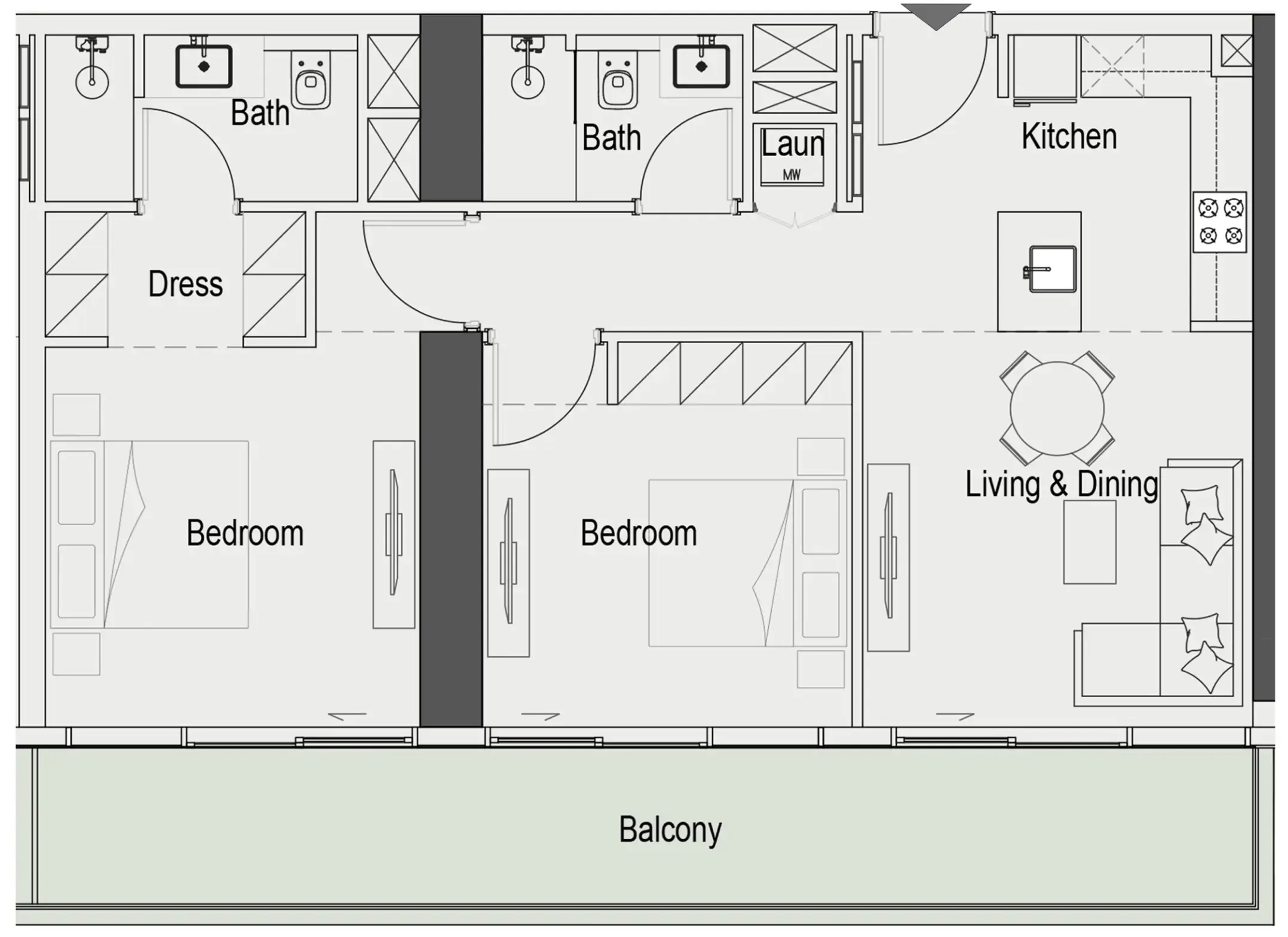 Typical unit