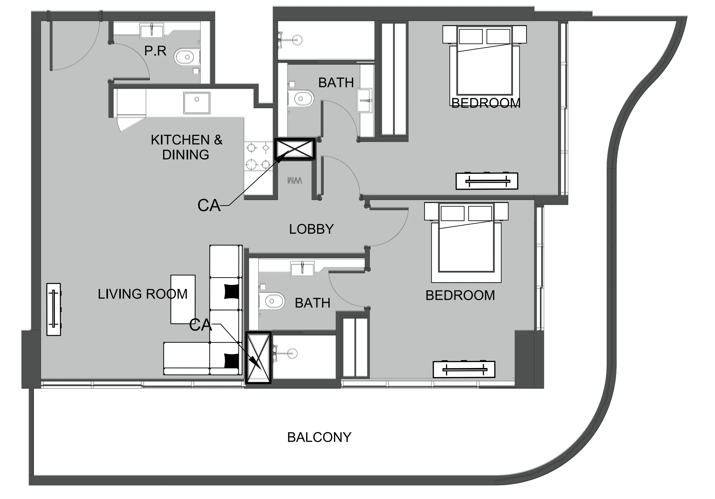 Typical unit