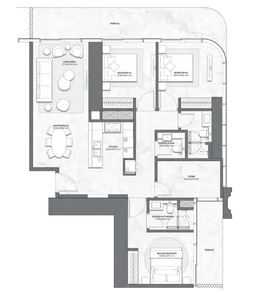 Typical unit
