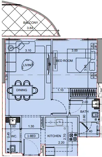 Typical unit